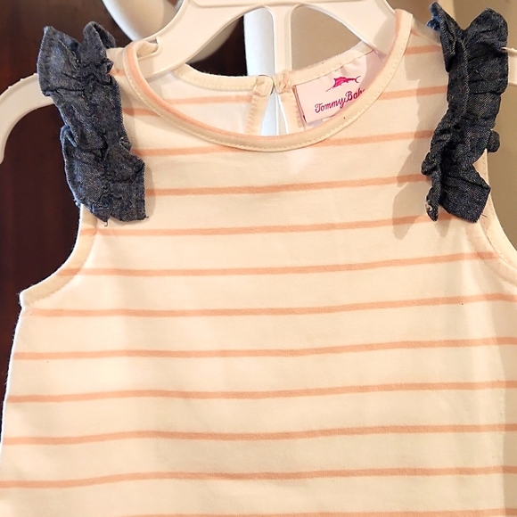 NEW GIRLS TOMMY BAHAMA 2PC SET TOP & SKIRT SIZE 18M. - Picture 2 of 6